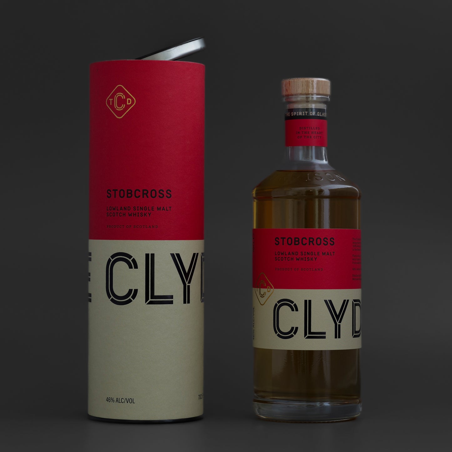 Clydeside "Stobcross" - Lowland Single Malt Scotch Whisky (46% vol)