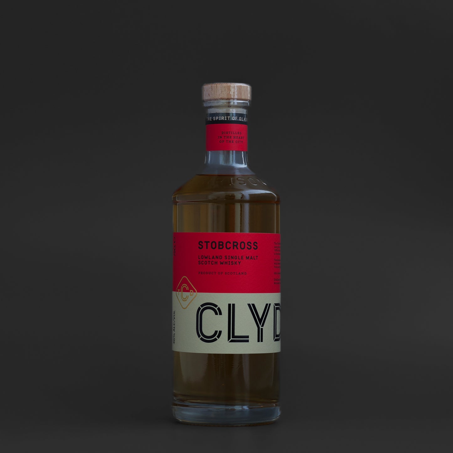 Clydeside "Stobcross" - Lowland Single Malt Scotch Whisky (46% vol)