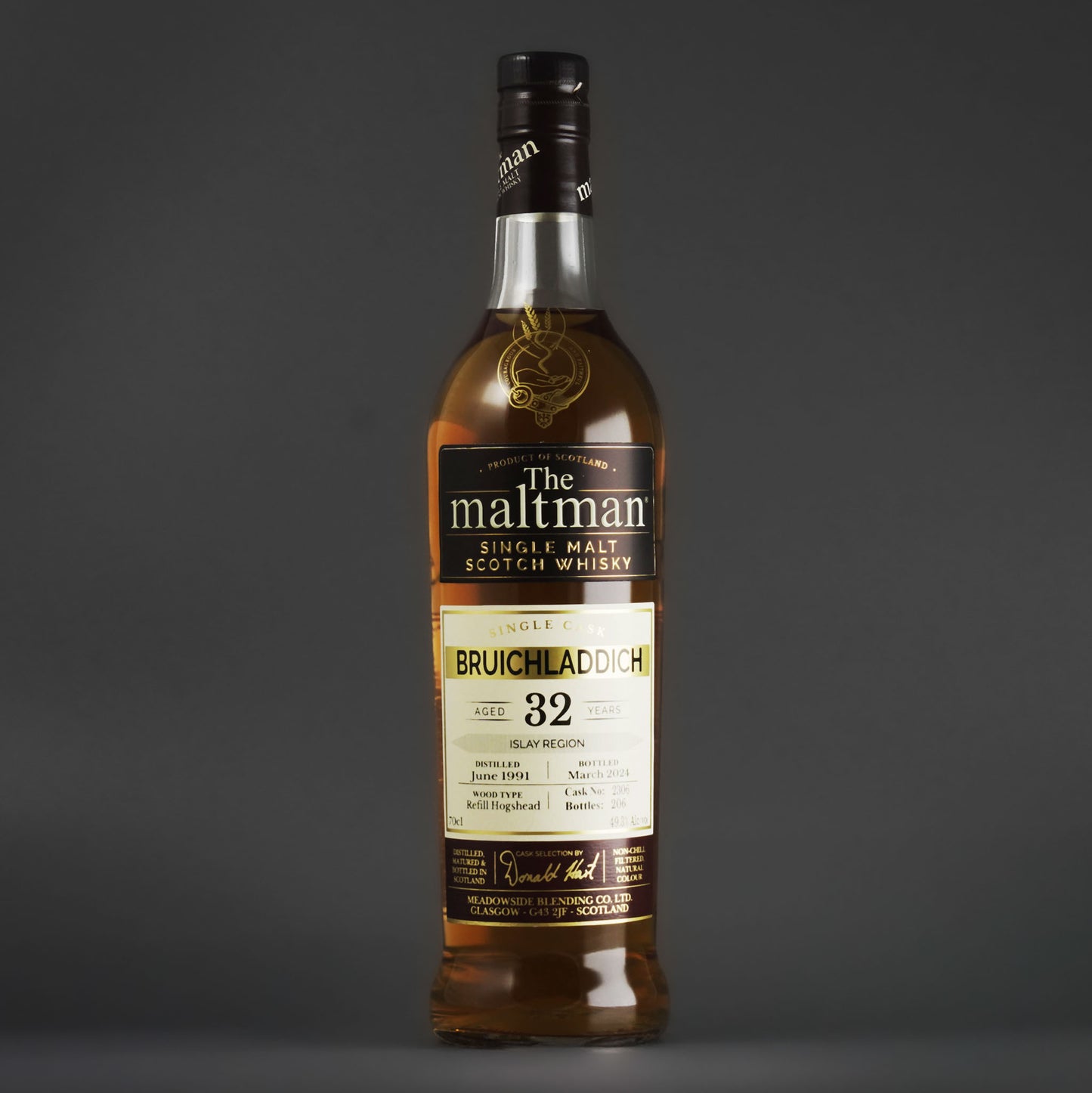 Bruichladdich 32 Jahre Maltman – 1991 (49,3%)