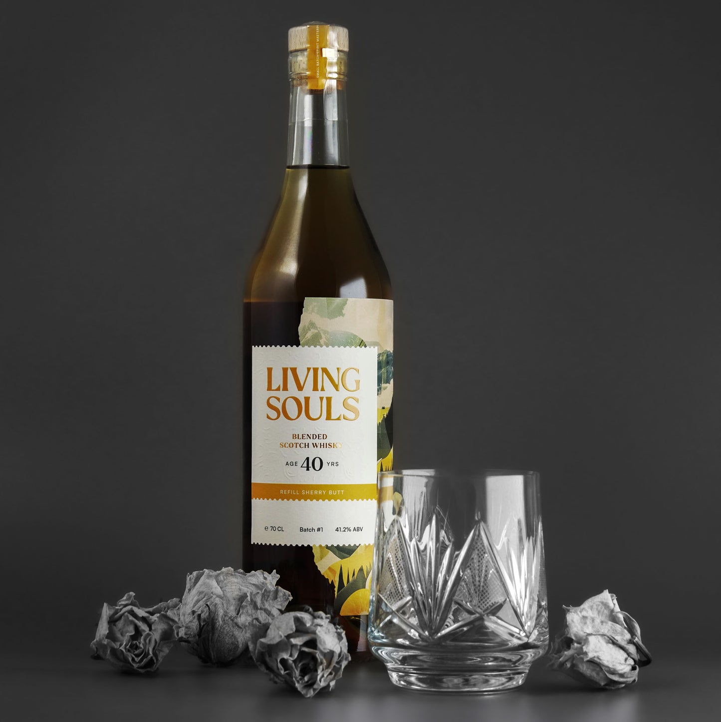Living Souls 40 Jahre Blended Scotch Whisky – Refill Sherry Butt (41,2% vol)