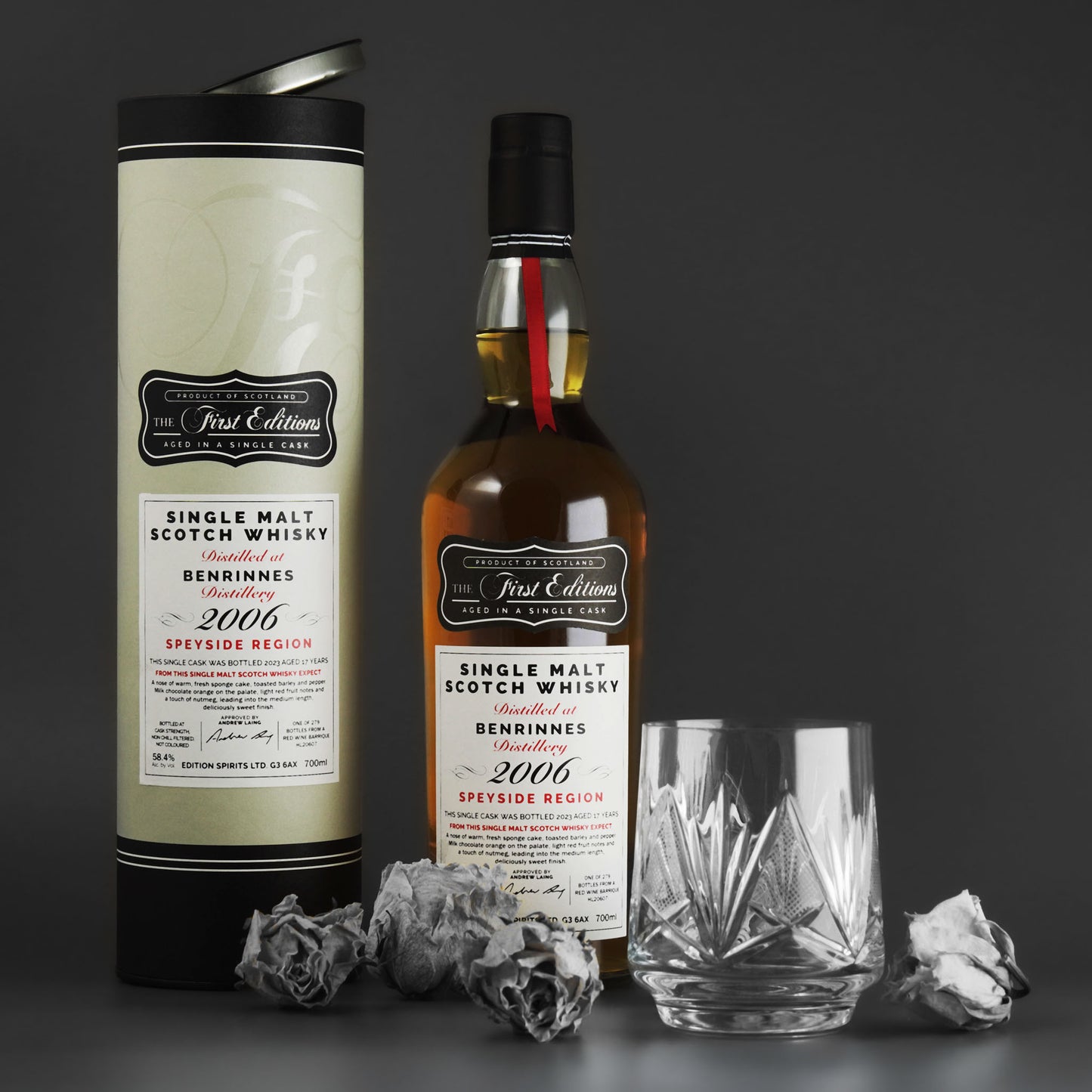 Benrinnes 17 Jahre First Editions – Wine Finish (58,4% vol)